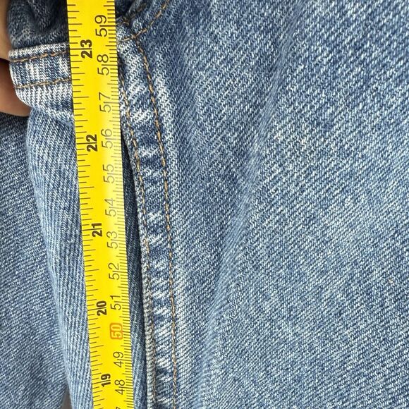 LL BEAN Men Blue Cotton Standard Fit Straight Leg Casual Western Jean 33x29 - Picture 15 of 15